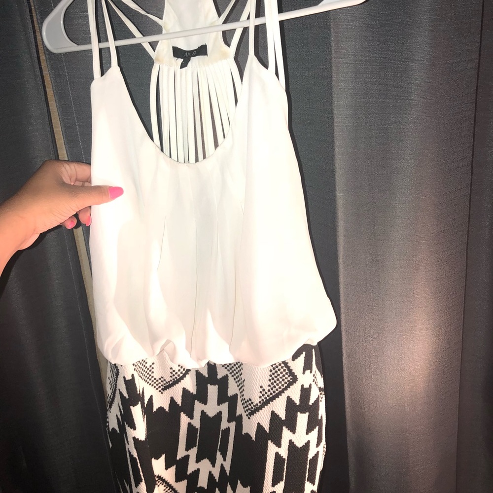 Cream one piece
